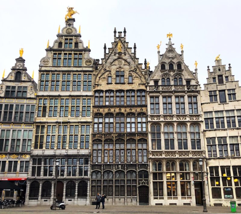 Grote Markt Antwerp Belgium Guild House Architecture