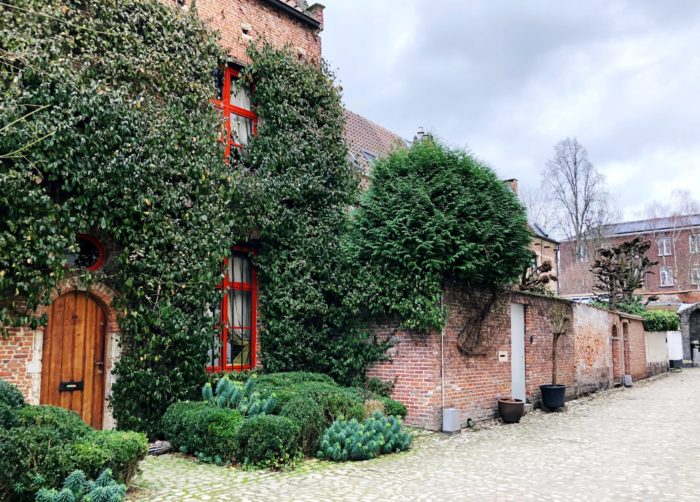 Large Beguinage in Mechelen Belgium