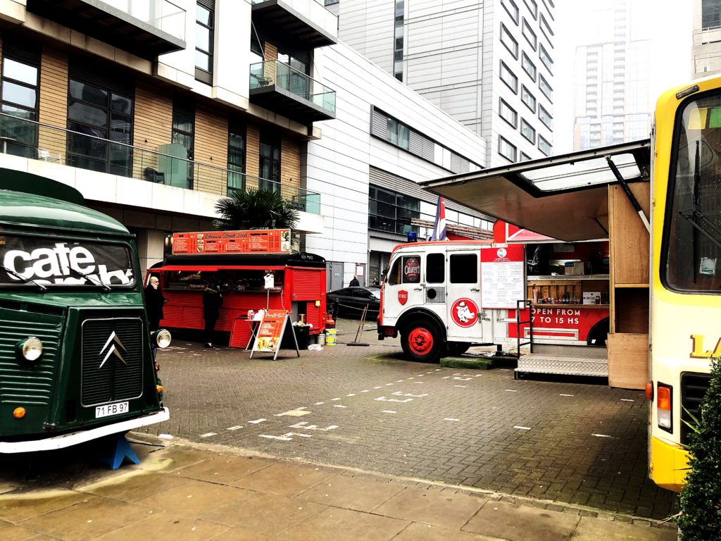 Food Trucks Canary Wharf