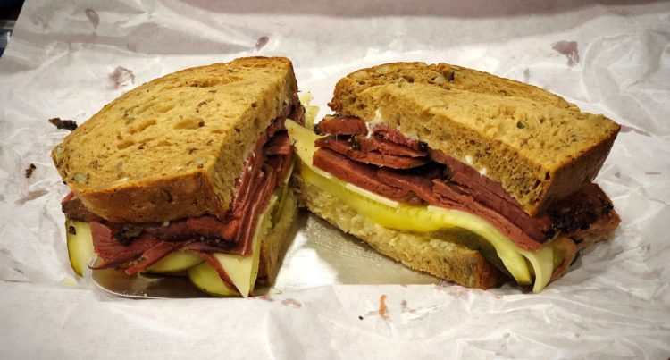 Pastrami Sandwich from Birley