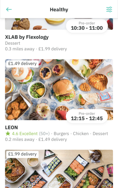 Deliveroo Options Visit Canary Wharf