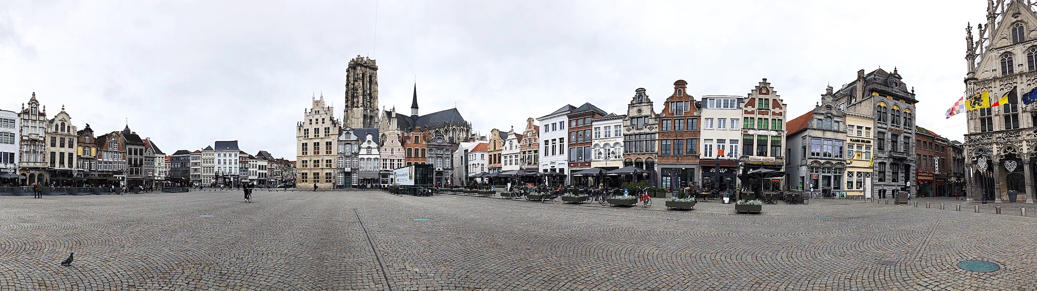 Mechelen Grote Markt Panorama Guide to Mechelen