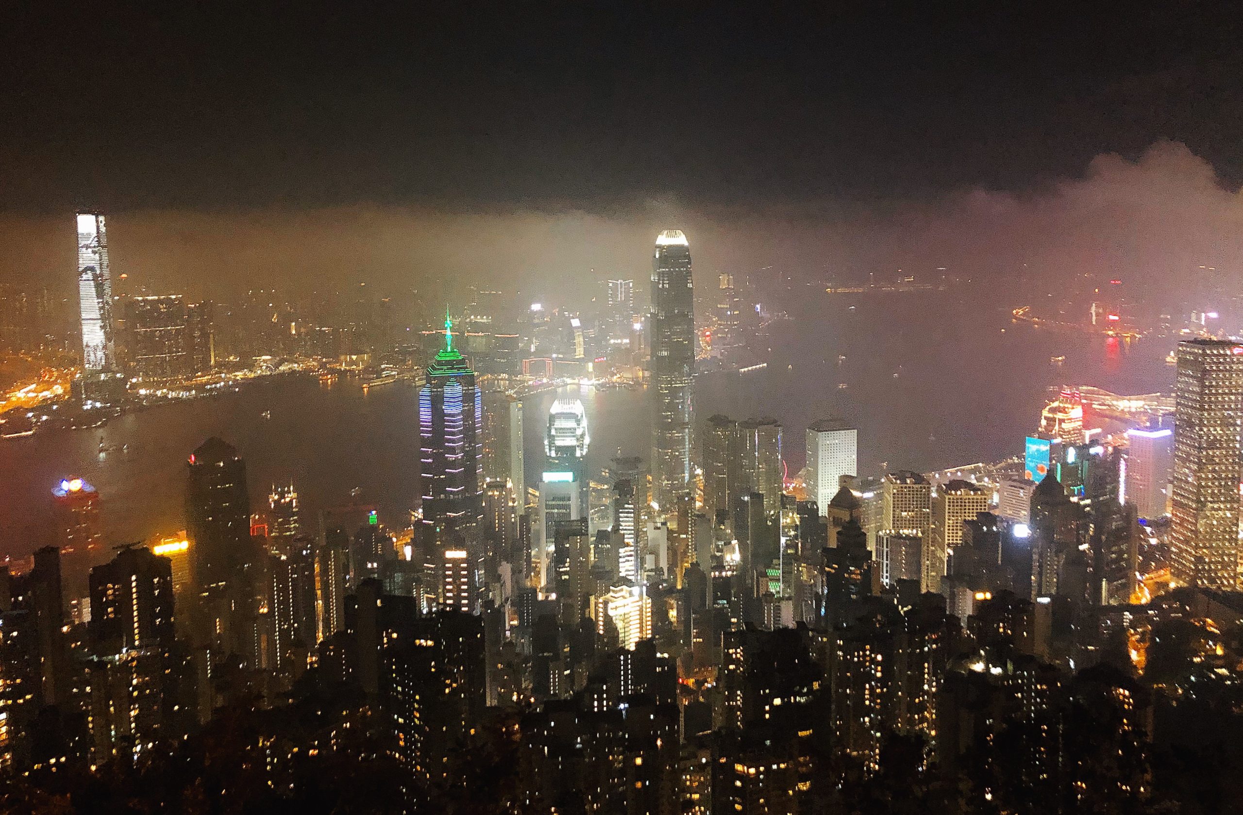 Symphony of Lights Hong Kong Victoria Peak