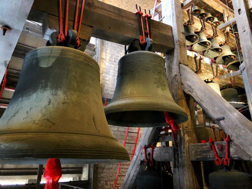 Bells in St. Rumbold's Tower Mechelen
