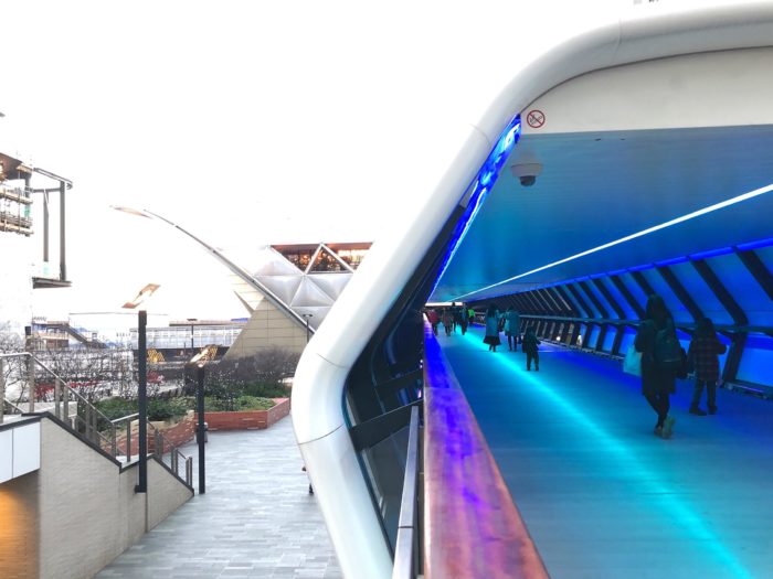 Crossrail Place Entrance Visit Canary Wharf
