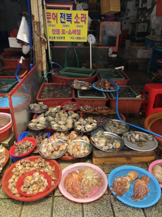 Jagalchi Seafood Market Busan