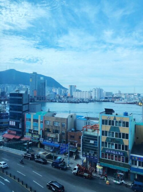 View from Hotel in Busan