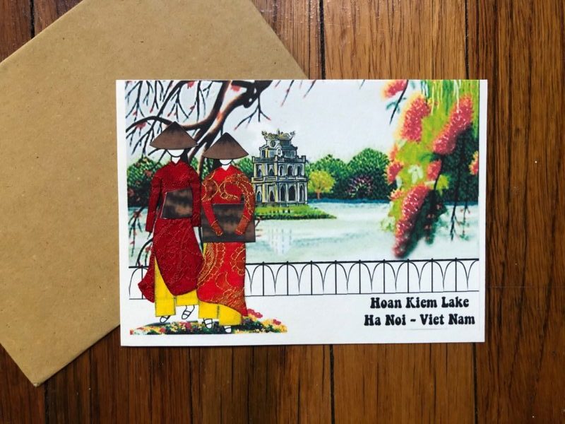 Visit Hanoi Postcard