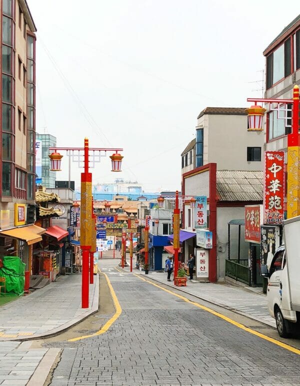 Streets in Incheon Chinatown - Guide to Visiting Incheon South Korea