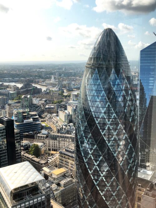 The Gherkin Building in London - Iconic London Views