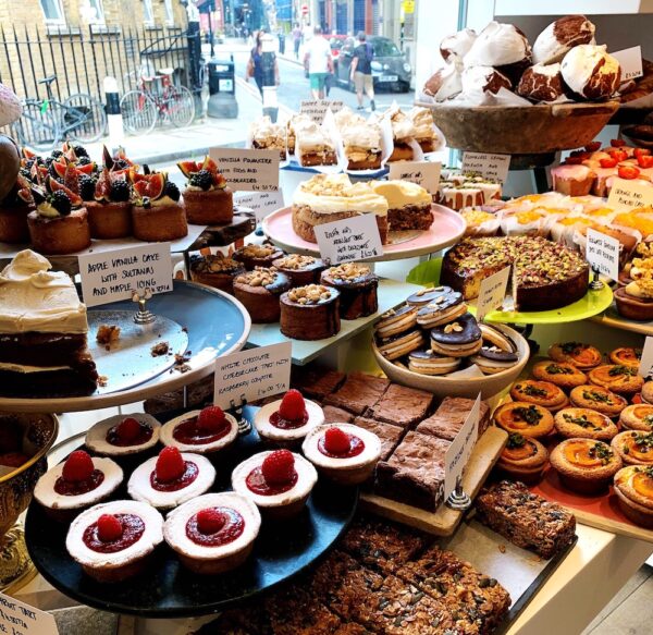 Delicious Desserts from Ottolenghi in London - Most Delicious Places to Eat in London