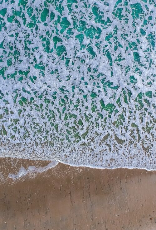 Waves Against the Shoreline - Scarborough Beach (Photo Credit: Nick Angell)