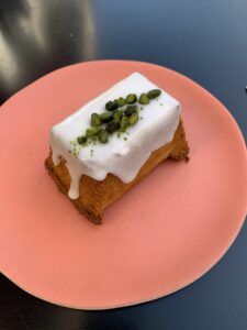 Polenta Lemon Pistachio Cake
