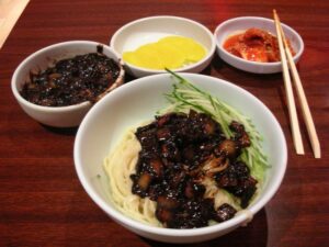 Jajangmyeon noodles from South Korea Photo by moriza / CC BY