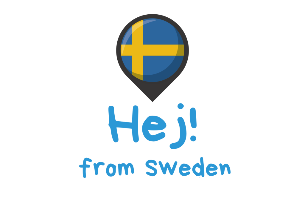 Hej! from Sweden DIY Snack Bag Custom Label