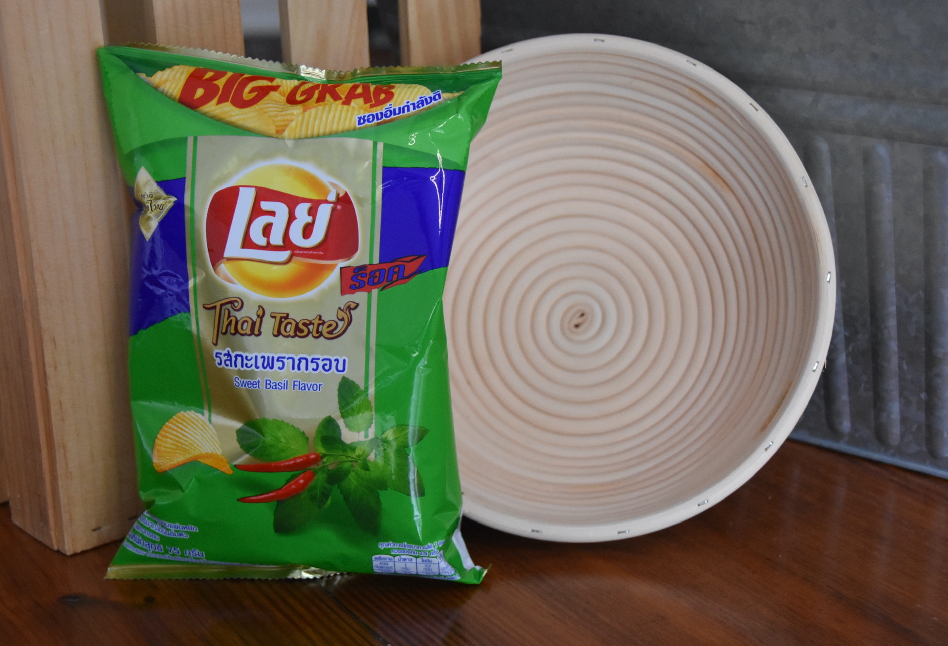 Thai Sweet Basil Chips -A Snack in the DIY Snack Box