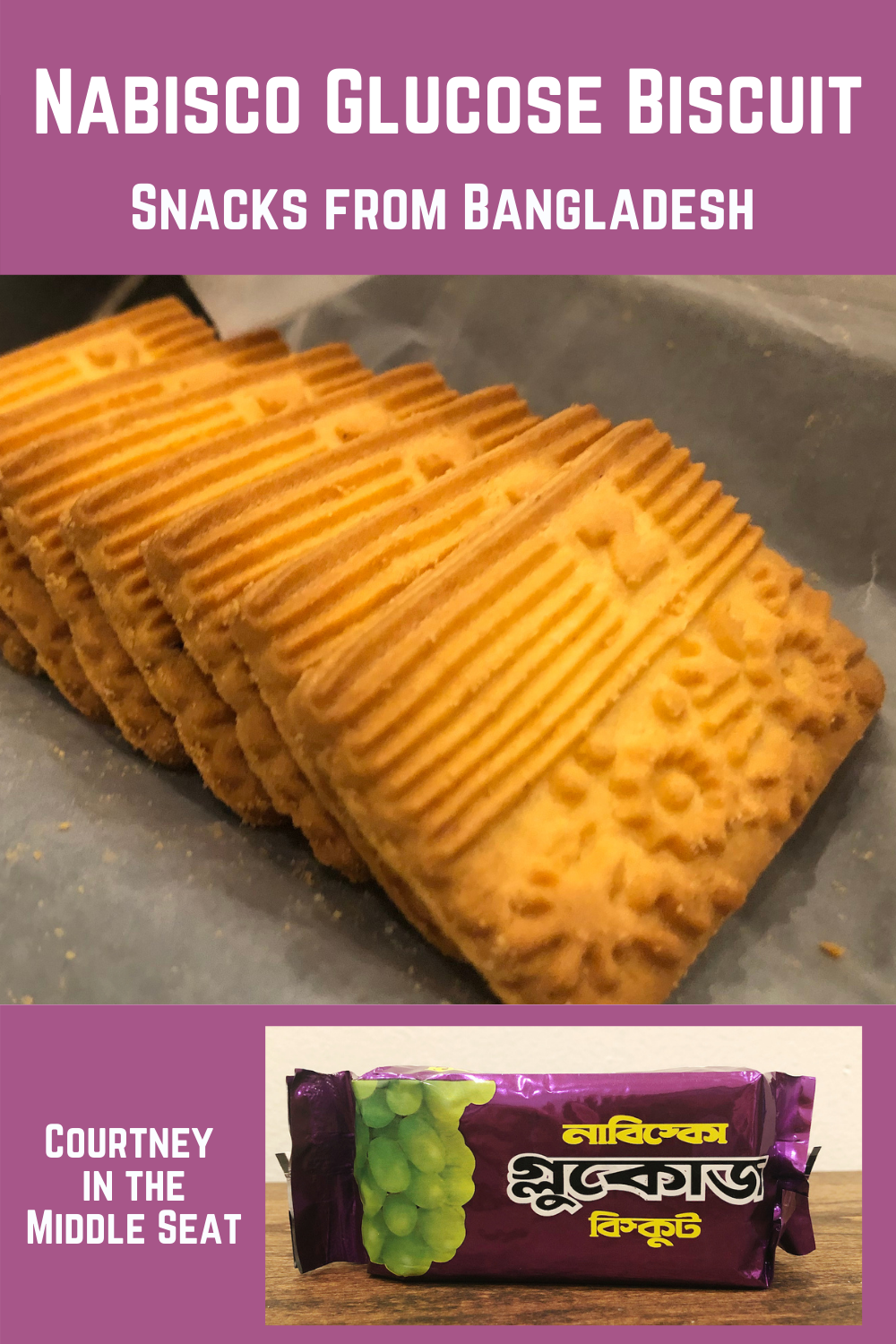 Nabisco Glucose Cookie Snack Review Pin