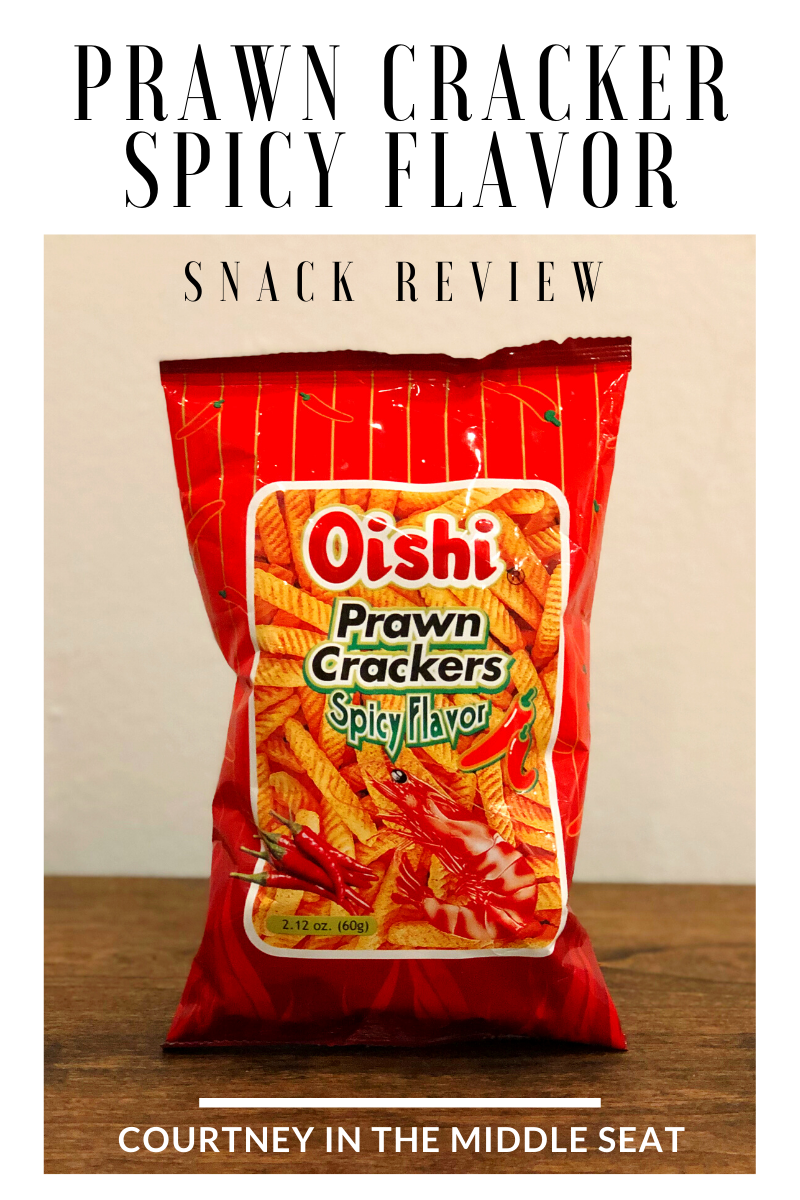 Oishi Prawn Crackers Spicy Flavor Snack Review Pinterest Pin