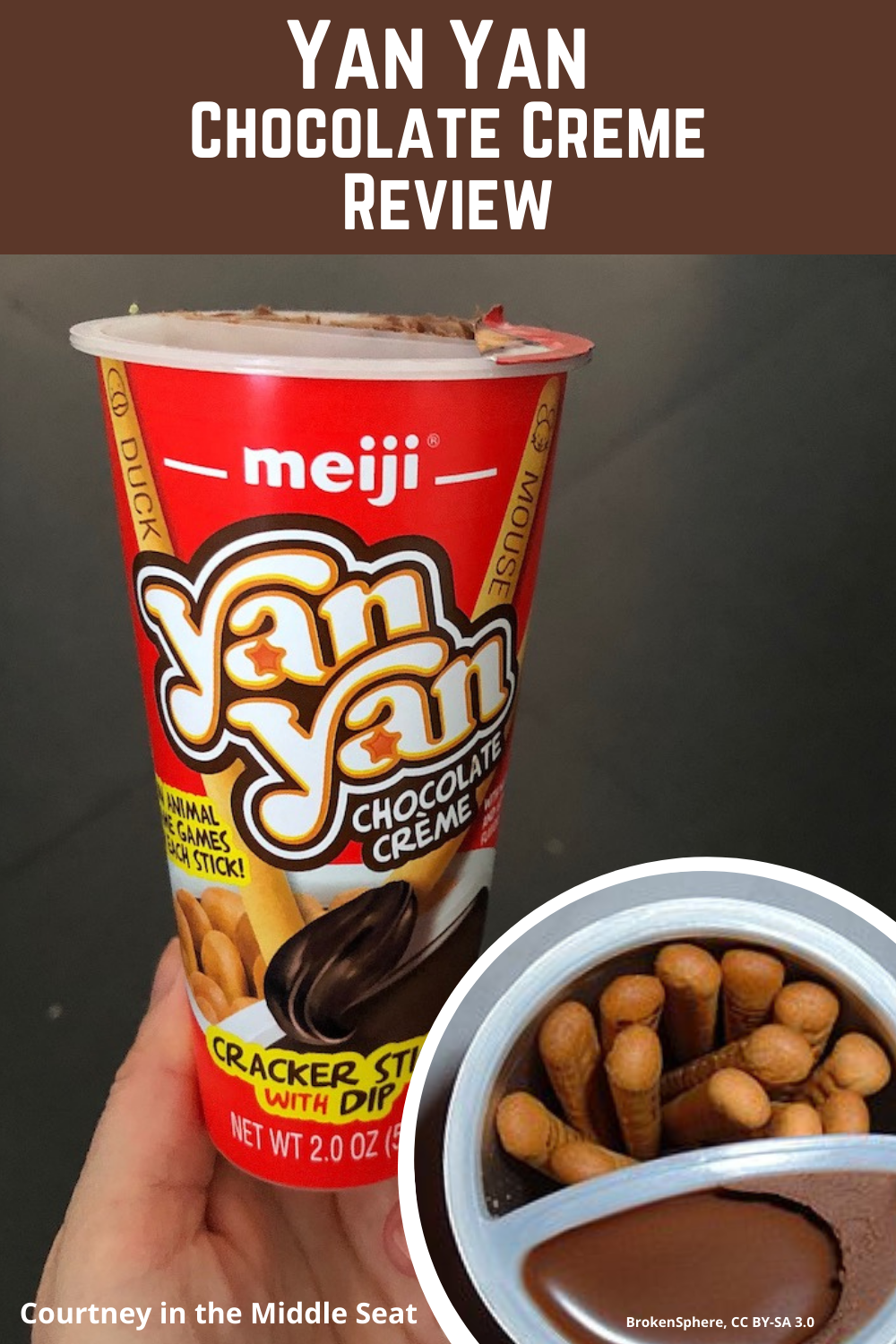 Yan Yan Chocolate Creme Snack Review Pinterest Pin
