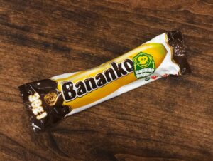 Bananko Chocolate Banana Candy Bar from Croatia