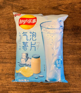 Lay's Bubble Potato Chips - Lactic Acid Flavor from China