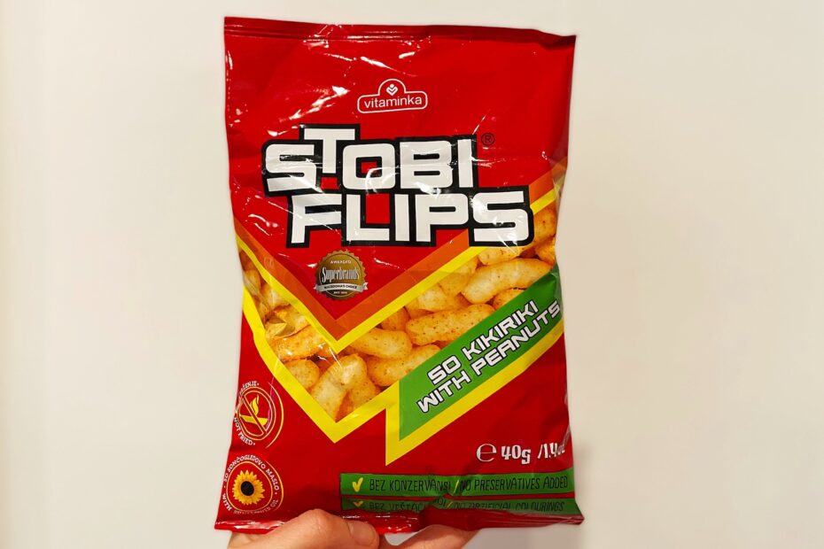 Stobi Flips Packaged Snack from North Macedonia