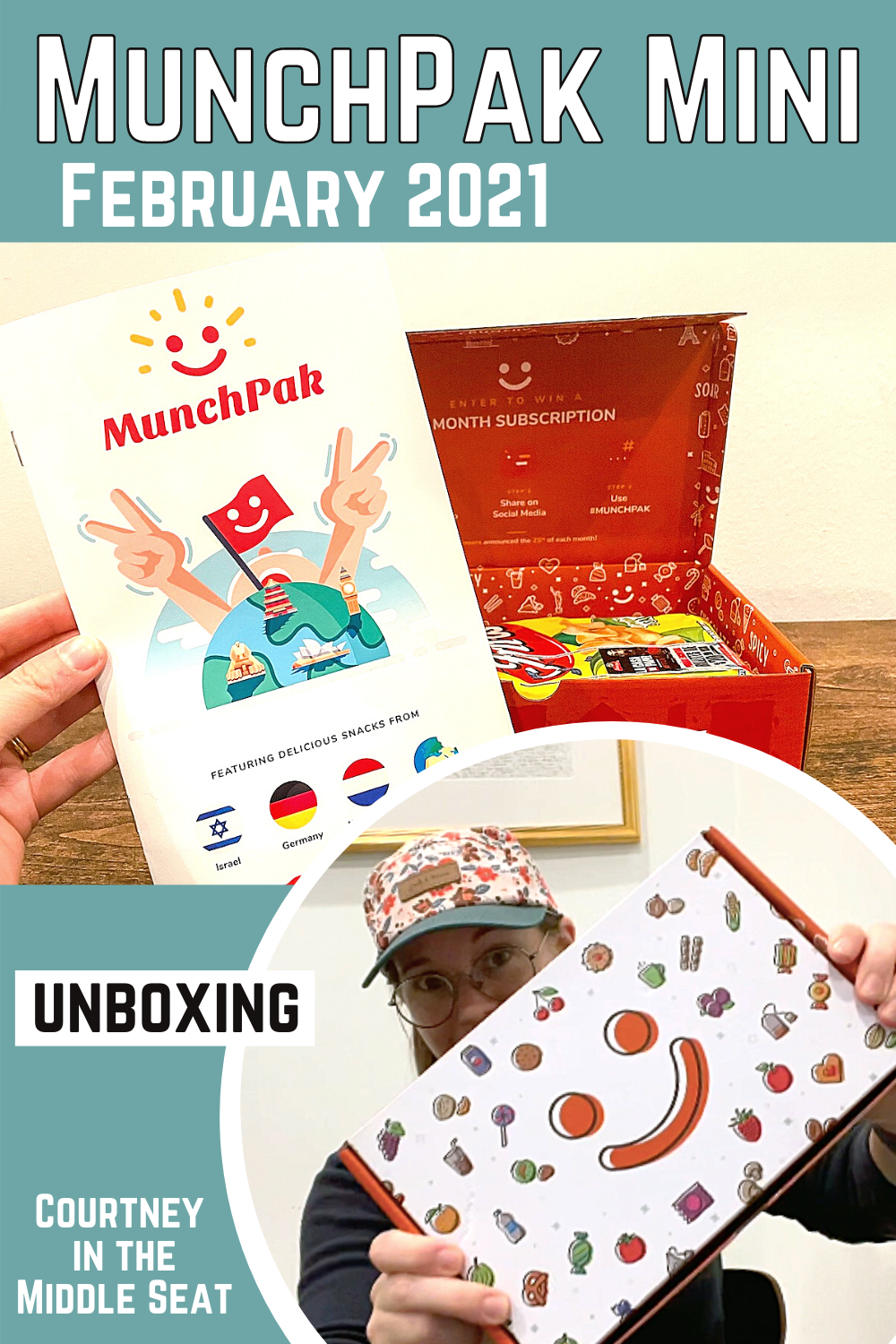 MunchPak Mini February 2021 Unboxing Video Pin