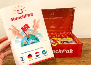 February 2021 MunchPak Mini Box Open with Booklet