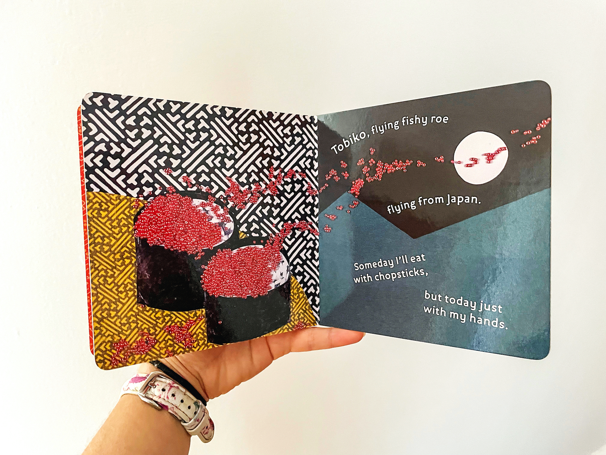 Page from Amy Wilson Sanger's First Book of Sushi