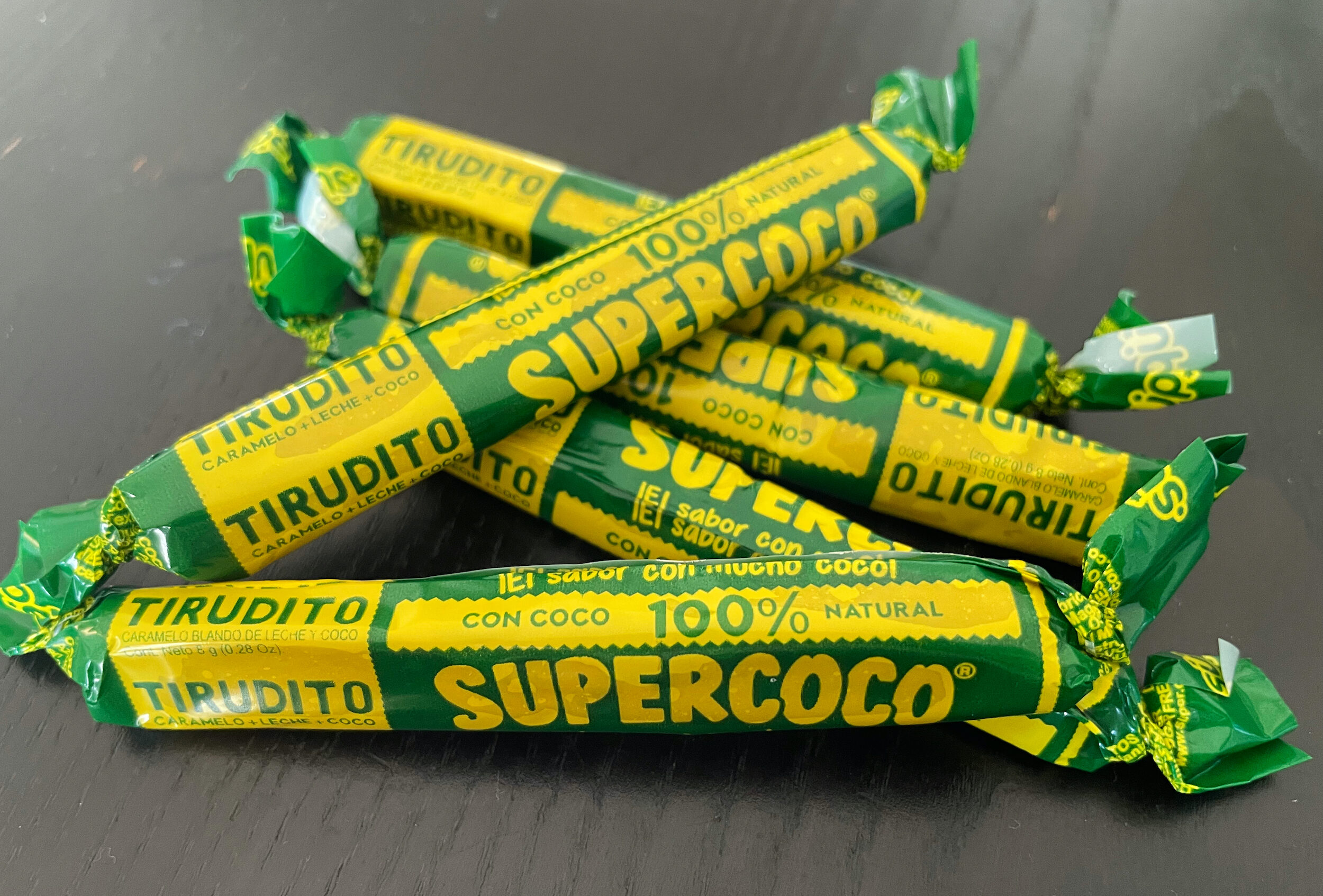 Supercoco Turron Candies in a Pile