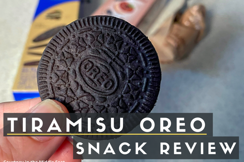 Tiramiso Oreos from South Korea and China Snack Review