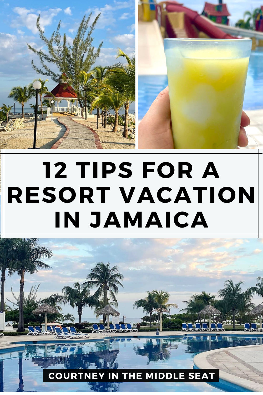 Tips for Jamaican Vacation Pin 1 - Things you want to know when visiting a Resort in Jamaica