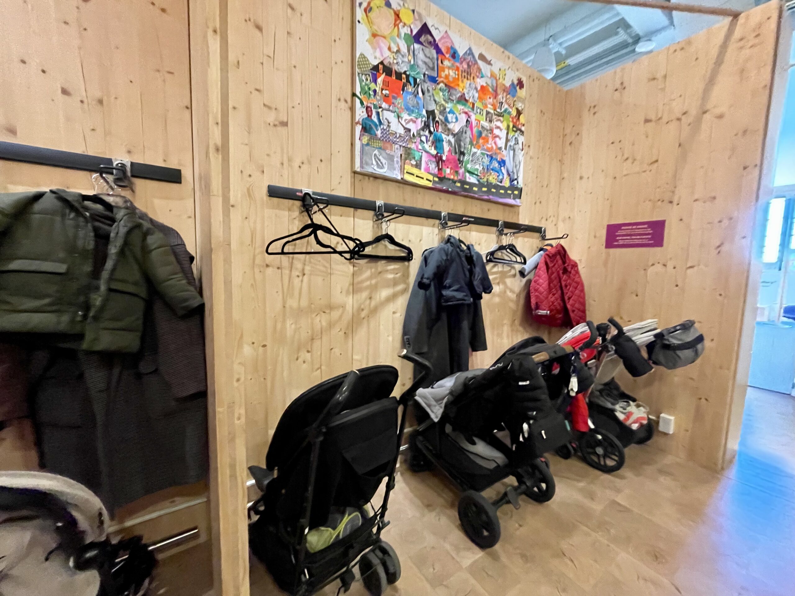 Plenty of Stroller Parking at the Bronx Children's Museum