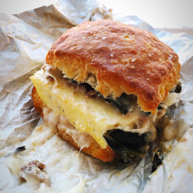 Tandem Coffee Breakfast Sandwich Portland Maine